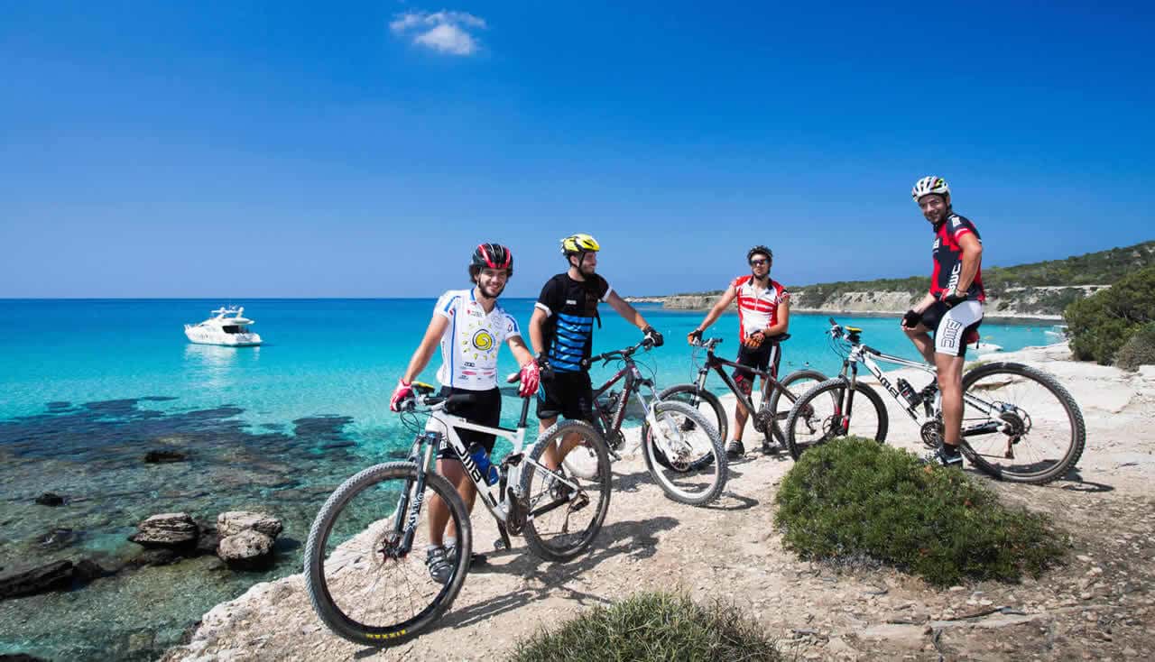 A Bicycle Ride down the Pafos Coastline