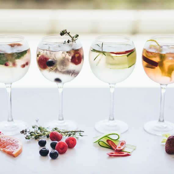 Enjoy a cocktail by the pool