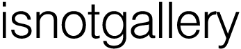 isnotgallery logo